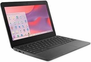 Lenovo 100e Chromebook Gen 4 83G80001US 11.6" Touchscreen Chromebook - HD - Intel N-Series N100 - 8 GB - 64 GB Flash Memory - Graphite Gray - Intel Chip - 1366 x 768 - ChromeOS - Intel UHD Graphi
