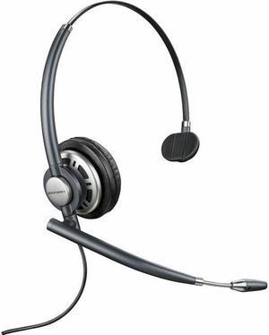 Poly EncorePro HW710 Headset - Mono - USB - Wired - Over-the-head - Monaural - Ear-cup - Noise Cancelling, Omni-directional Microphone - Noise Canceling - Black