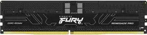 Kingston 128GB (8 x 16GB) DDR5 6400MT/s CL32 FURY Renegade Pro RDIMM Black EXPO - For Motherboard - 128 GB (8 x 16GB) - DDR5-6400/PC5-51200 DDR5 SDRAM - 6400 MHz Single-rank Memory - CL32 - 1.40 V - E Kingston 128GB (8 x 16GB) DDR5 6400MT/s CL32 FURY Renegade Pro RDIMM Black EXPO - For Motherboard - 128 GB (8 x 16GB) - DDR5-6400/PC5-51200 DDR5 SDRAM - 6400 MHz Single-rank Memory - CL32 - 1.40 V - E