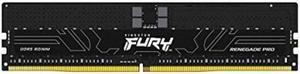 Kingston 128GB (8 x 16GB) DDR5 5600MT/s CL28 FURY Renegade Pro RDIMM Black EXPO - For Motherboard - 128 GB (8 x 16GB) - DDR5-5600/PC5-44800 DDR5 SDRAM - 5600 MHz Single-rank Memory - CL28 - 1.35 V - E