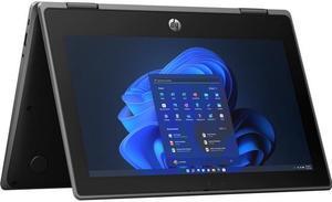 HP Pro x360 Fortis 11 G11 116 Touchscreen Convertible 2 in 1 Notebook  HD  1366 x 768  Intel N100 Quadcore 4 Core  4 GB Total RAM  4 GB Onboard Memory  64 GB Flash Memory  Intel Chip