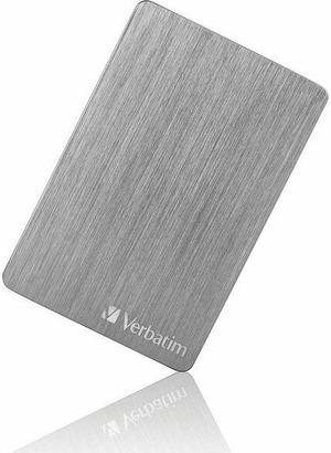 1TB Store 'n' Go ALU Slim Portable Hard Drive - Silver - Notebook Device Supported - USB 3.2 (Gen 1) Type C - 2 Year Warranty