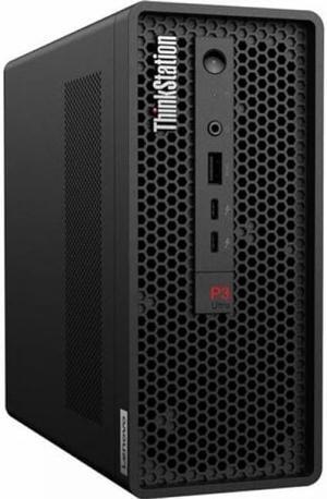 Lenovo - 30HA0020US - Lenovo ThinkStation P3 30HA0020US Workstation - Intel Core i9 13th Gen i9-13900K - 32 GB - 1 TB SSD - Mini-tower - Intel W680 Chip - Windows 11 Pro - NVMe Controller - English