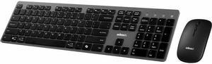 Adesso EasyTouch 7300 USB C Wireless Scissor Switch Keyboard and Mouse Combo