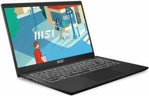 MSI Modern 15 B13M Modern 15 B13M-886US 15.6" Notebook - Full HD - Intel Core i5 13th Gen i5-1335U - 16 GB - 1 TB SSD - Classic Black - Intel Chip - 1920 x 1080 - Windows 11 Pro - Intel Iris Xe G