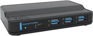 SEH utnserver ProMAX Device Server - Twisted Pair - 1 x Network (RJ-45) - 4 x USB - 2.5GBase-T - 2.5 Gigabit Ethernet - Desktop