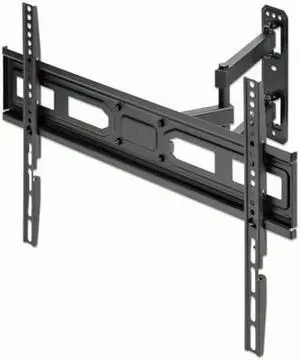 MANHATTAN Full Motion TV Wall Mount ? 37 to 70 inch to 77 lbs - Swivel, Tilt, & Level Adjustment ? up to 600x400 VESA ? 462426