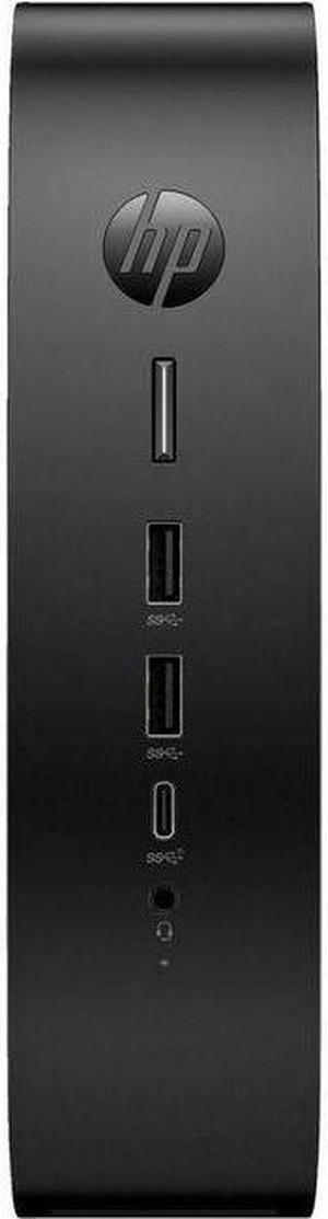 HP Elite t755 Thin Client - AMD Ryzen V2546 Hexa-core (6 Core) 3 GHz - TAA Compliant - AMD Chip - 8 GB RAM DDR4 SDRAM - DDR4-3200/PC4-25600 - 256 GB SSD - AMD Radeon RX 6300 - Gigabit Ethernet - Windo
