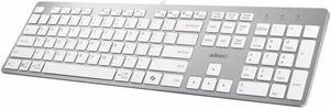Adesso AKB-730UW Scissor Switch Keyboard with Copilot AI Hotkey AKB-730UW, White