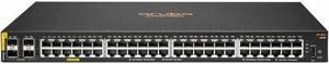 Aruba 6000 48G CL4 4SFP 740W Switch - 48 Ports - Manageable - Gigabit Ethernet - 10/100/1000Base-T, 100/1000Base-X - 3 Layer Supported - Modular - 4 SFP Slots - 49.70 W Power Consumption - 740 W PoE B