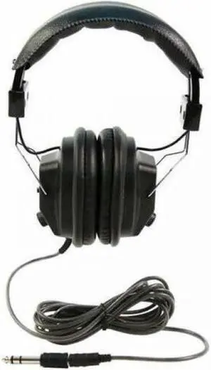 Califone 3068AV-CT Switchable Stereo Over-Ear Headphones - Black