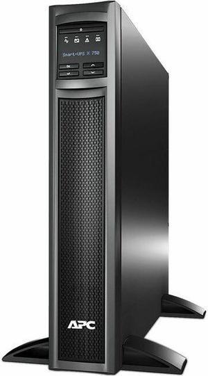 APC Smart-UPS X Line Interactive 750VA Rack/tower convertible 2U 120V 8x 5-15R NEMA SmartConnect port Extended runtime [TAA]
