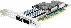 ATTO 10/25/40/50/100GbE FastFrame SmartNICs - PCI Express 4.0 x16 - 2 Port(s) - Optical Fiber - Low profile Bracket Height - QSFP28 - Plug-in Card