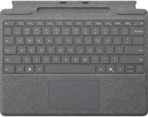 Microsoft Surface Pro Keyboard for Pro (11th Edition), Pro 9, and Pro 8 with Pen Storage Platinum