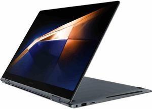Samsung Galaxy Book4 Pro 360 NP964QGK-KG1US 16" Touchscreen Convertible 2 in 1 Notebook - 3K - Intel Core Ultra 7 155H - Intel Evo Platform - 32 GB - 1 TB SSD - Moonstone Gray - Intel Chip - 2880