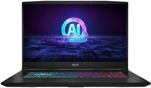 MSI Katana A17 AI B8V Katana A17 AI B8VE-896US 17.3" Gaming Notebook - Full HD - AMD Ryzen 9 8945HS - 32 GB - 1 TB SSD - Black - AMD Chip - 1920 x 1080 - Windows 11 Pro - NVIDIA GeForce RTX 4050