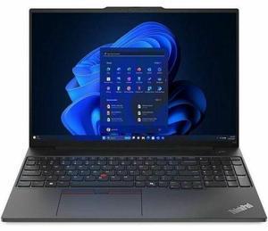 Lenovo ThinkPad E16 Gen 2 21M5000KUS 16" Touchscreen Notebook - WUXGA - AMD Ryzen 7 7735U - 16 GB - 512 GB SSD - English Keyboard - Black - AMD Chip - 1920 x 1200 - Windows 11 Pro - AMD Radeon 68