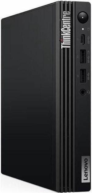 Lenovo ThinkCentre M70q Gen 5 12TD001UUS Desktop Computer - Intel Core i5 14th Gen i5-14400T - 16 GB - 256 GB SSD - Tiny - Black - Intel Q670 Chip - Windows 11 Pro - Intel UHD Graphics 730 DDR5 SDRAM