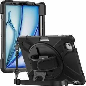 CODi Rugged Carrying Case for 10.9" to 11" Apple iPad Air (6th Generation), iPad Air (4th Generation), iPad Air (5th Generation), iPad Pro, iPad Pro (2nd Generation), iPad Pro (3rd Generatio