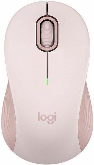 Logitech Signature M550 Mouse - Optical - Wireless - 32.81 ft - Bluetooth/Radio Frequency - 2.40 GHz - Rose - USB - 4000 dpi - Scroll Wheel - 3 Button(s) - 3 Programmable Button(s) - Small/Medium Hand