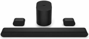 VIZIO 5.1 Bluetooth Soundbar Speaker, Wireless Subwoofer, Surround Sound w/Dolby Atmos, DTS:X, - SV510X-0806 (2024 Model)