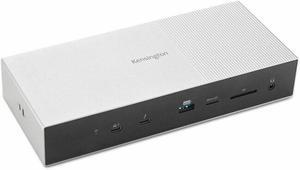 Kensington SD5000T5 EQ Thunderbolt 5 Triple 4K Docking Station with 140W PD - Windows/macOS - for Workstation/Notebook/Monitor - Charging Capability - Memory Card Reader - SD, microSD - Thunderbolt 5