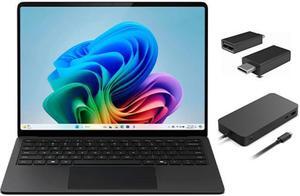 Microsoft Surface Copilot+ PC + Surface Thunderbolt 4 Dock + USB-C to USB 3.0 Adapter