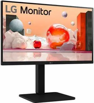 LG 27BA450-B 27" Class Full HD LCD Monitor - 16:9 - Matte Black - 27" Viewable - In-plane Switching (IPS) Technology - 1920 x 1080 - 16.7 Million Colors - 250 Nit - 5 ms - Speakers - HDMI -