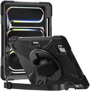 CODi Rugged Carrying Case for 11" Apple iPad Pro 11 (2024) Tablet - Drop Resistant, Shock Absorbing, Shock Resistant, Chemical Resistant, Disinfectant Resistant, Bump Resistant, Damage Resistant