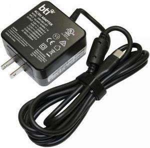 BTI 5A10W86249-BTI 45W TYPE-C AC ADAPTER FOR LENOVO 100w Gen 3, 300w Gen 3, 500w Gen 3, 100e Chromebook Gen 3, 500e Chromebook Gen 3, 14e Chromebook Gen 2 - 45 W - 120 V AC, 230 V AC Input - 5 V DC/3