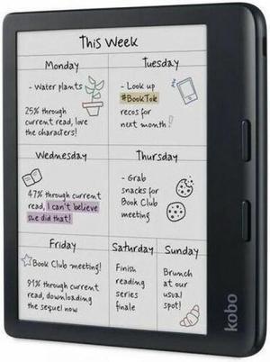 Kobo Libra Colour Digital Text Reader - ePub, EPUB 3, FlePub, PDF, MOBI, TXT, HTML, RTF, CBZ, CBR - JPEG, BMP, GIF, TIFF, PNG - 7" Display - 32 GB Flash - 24000 Books
