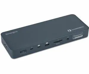 Kensington SD5900T Docking Station - for Notebook/Smartphone/Monitor/AirPod/Smartwatch/Solid State Drive/Memory Card Reader - Charging Capability - Memory Card Reader - SD, microSD - 149.10 W - Thunde