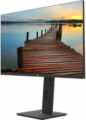 V7 L238V1-HAS-N 24" Class Full HD LED Monitor - 16:9 - Black - 23.8" Viewable - In-plane Switching (IPS) Technology - LED Backlight - 1920 x 1080 - 16.7 Million Colors - FreeSync - 250 Nit -