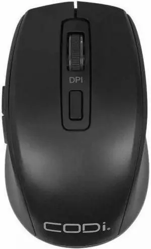 CODi Rechargeable Multi-Device Mouse - Cable/Wireless - Bluetooth/Radio Frequency - 2.40 GHz - Rechargeable - 1600 dpi - 2 Month Battery Run Time