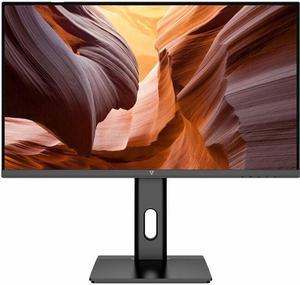 V7 L270QC-HAS-N 27" Class WQHD LED Monitor - 16:9 - Black - 27" Viewable - In-plane Switching (IPS) Technology - LED Backlight - 2560 x 1440 - 16.7 Million Colors - FreeSync - 300 Nit - 5 ms