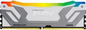 Kingston FURY Renegade RAM Module - 24 GB - RGB - DDR5-8400/PC5-67200 DDR5 SDRAM - 8400 MHz Single-rank Memory - CL40 - 1.45 V - On-die ECC - Unbuffered - 288-pin - DIMM - Lifetime Warranty