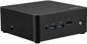 MSI Cubi NUC 13MQG 202BUS Mini Barebone PC, Intel Core i7-1365U vPro Enterprise, ( windows os, RAM, HDD are not included)   Cubi13MQG202B