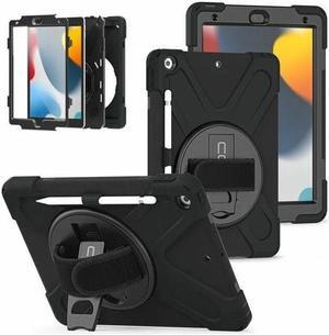 CODi Rugged Carrying Case for 10.2" Apple iPad (7th Generation), iPad (9th Generation), iPad (8th Generation) iPad - Drop Resistant, Shock Absorbing, Bump Resistant, Damage Resistant - Silicone,