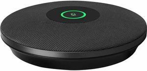 ROCWARE RM702 Wired Microphone for Voice, Corporate, Conference Room - 50 Hz to 16 kHz - Omni-directional - Desktop, Ceiling Mount - RJ-45, Auxiliary Jack, USB 2.0 Type C