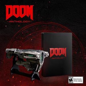 Doom Anthology Steam - For PC - Rated M+17 (Mature) - First Person Shooter - Includes: Exclusive SteelBook and a 5 inch replica of the BFG