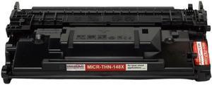 microMICR MICR High Yield Laser Toner Cartridge - Alternative for HP 148X, 148A (W1480A) - Black - 1 Each - 9500 Pages