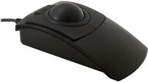 Califone X-keys O-Trac Dual USB PS/2 Trackball Black - Cable - Black - 1 - PS/2 - Scroll Wheel - 3 Button(s) - Symmetrical