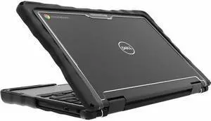 Gumdrop Droptech For Dell 3110 Chromebook (2-IN-1) - For Dell Chromebook - Transparent - Bump Resistant, Drop Resistant, Impact Resistant, Scratch Resistant, Shock Absorbing - Rubber - Rugged - TAA Co