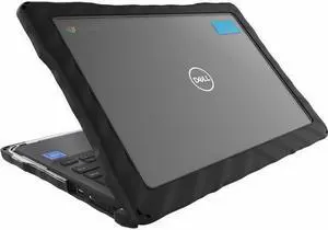 Gumdrop Droptech For Dell 3110 Chromebook (Clamshell) - For Dell Chromebook - Transparent - Impact Resistant, Drop Resistant, Bump Resistant, Scratch Resistant, Shock Absorbing - Rubber - Rugged - TAA