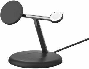 Belkin BoostCharge Pro Cradle - Wireless - iPhone, Apple Watch, AirPods - 3 Slot - Qi2 - Charging Capability - Black