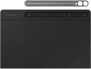 Samsung Keyboard/Cover Case (Book Fold) Samsung Galaxy Tab S10+, Galaxy Tab S9+, Galaxy Tab S9 FE+ Tablet - Black - 7.4" Height x 11.3" Width x 0.6" Depth