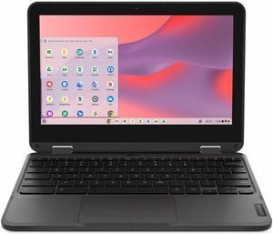 Lenovo 500e Chromebook Gen 4s 83L40001US 11.6" Touchscreen Convertible 2 in 1 Chromebook - HD - Intel N-Series N100 - 8 GB - 64 GB Flash Memory - English Keyboard - Gray - Intel Chip - 1366 x 768