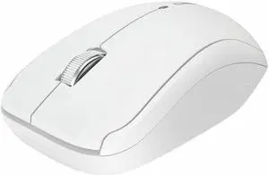 CHERRY MW 2200 Compact Wireless Laptop Mouse - White, 3 Button, 1,300 dpi, Nano USB, Carrying Pouch