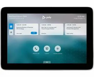 Poly TC8 Touch Controller- 1280 x 800 Video (Live) - 1 x Network (RJ-45) - USB - TAA Compliant   875J3AA#ABA