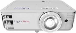 InFocus Genesis IN0024ST 3D Short Throw DLP Projector - 16:9 - Portable - 1024 x 768 - Front - 1080p - 15000 Hour Normal Mode - XGA - 30,000:1 - 3800 lm - HDMI - USB - Room, Presentation, Cinema, Gami